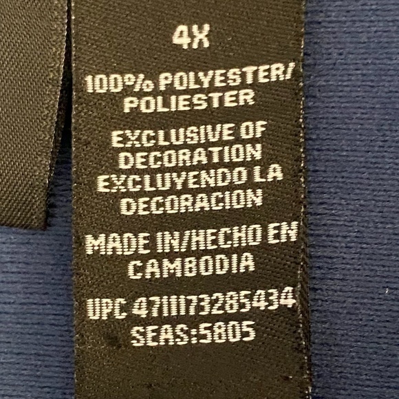 Athletech Men’s Full Zip Jacket Sz. 4X - Picture 9 of 9